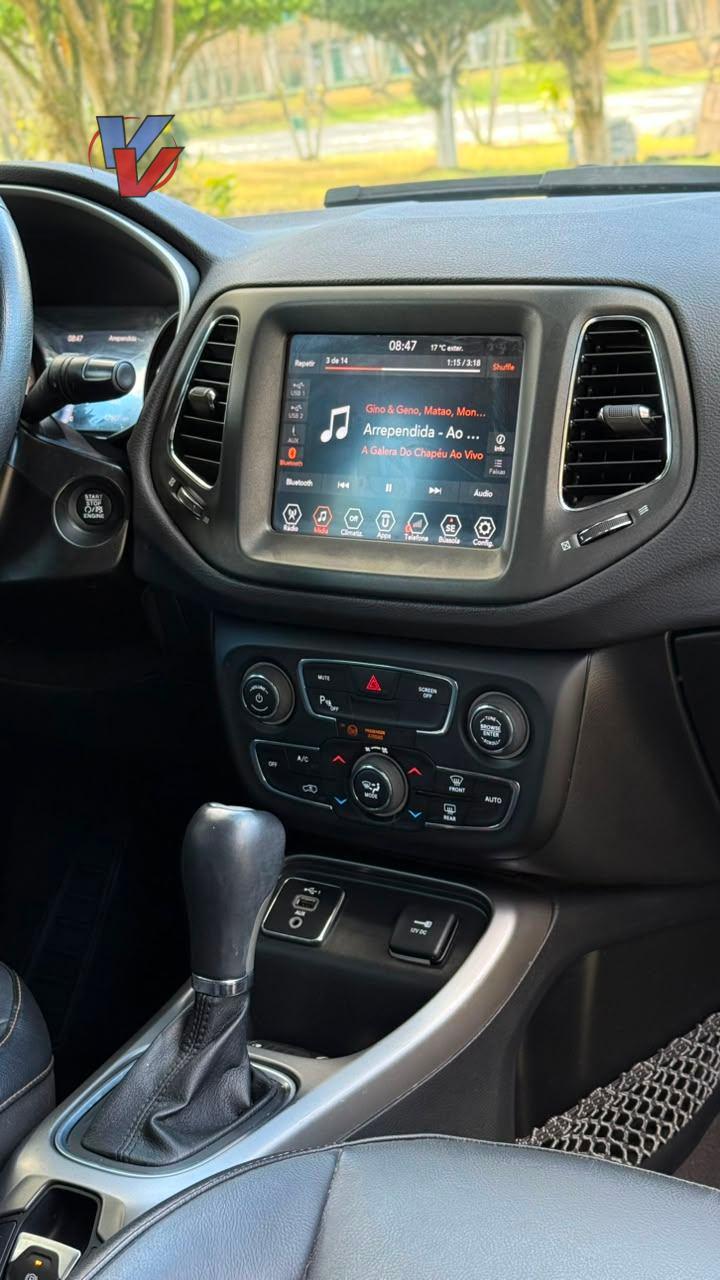 Foto numero 9 do veiculo Jeep Compass LONGITUDE 2.0 4x2 Flex 16V Aut.  - Branca - 2019/2019