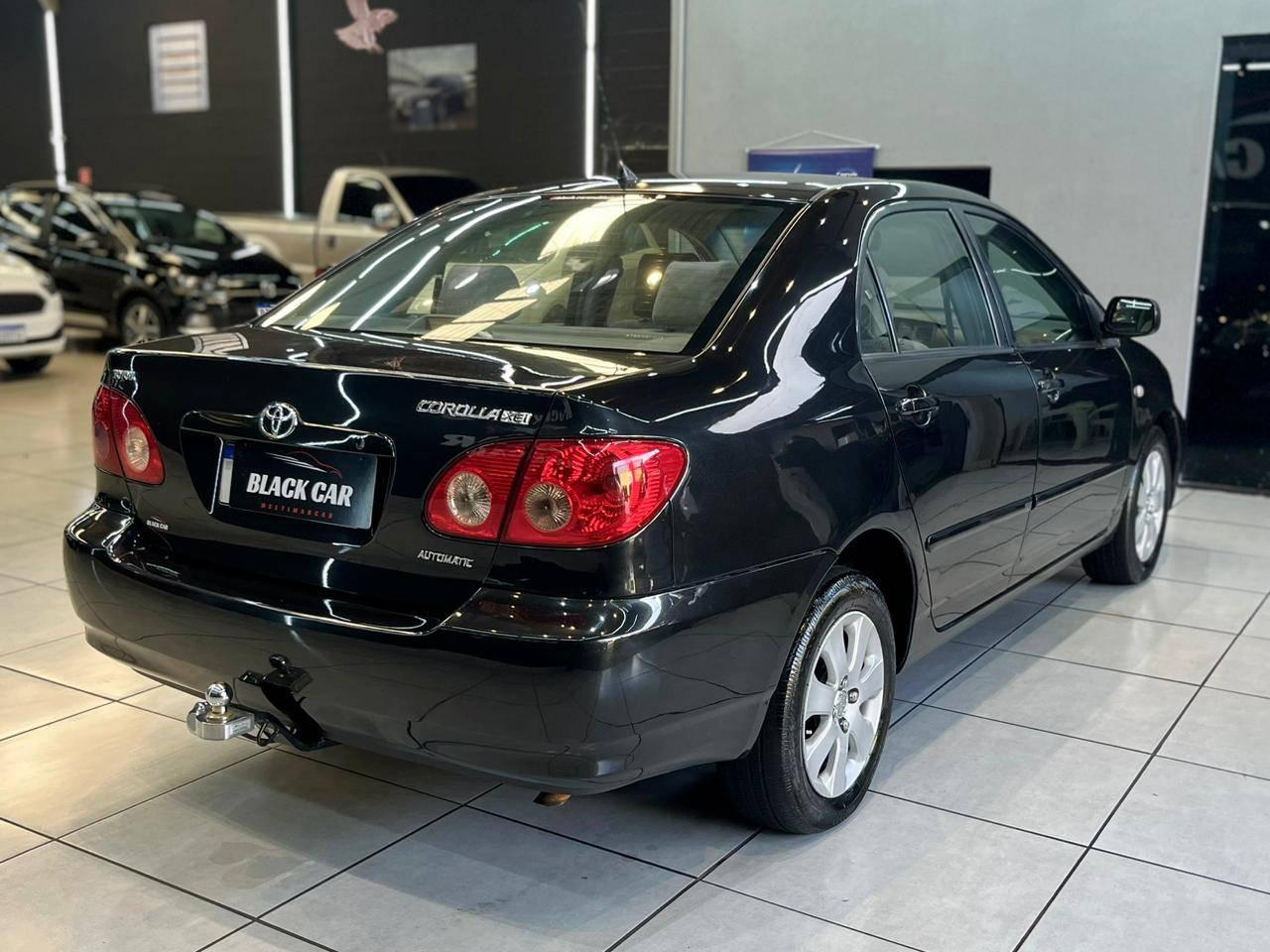 Foto numero 4 do veiculo Toyota Corolla XEi 1.8/1.8 Flex 16V Aut.  - Preta - 2007/2007