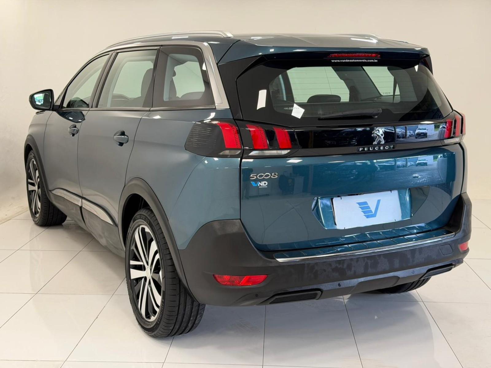 Foto numero 3 do veiculo Peugeot 5008 Griffe Pack 1.6 Turbo Aut. - Azul - 2018/2019