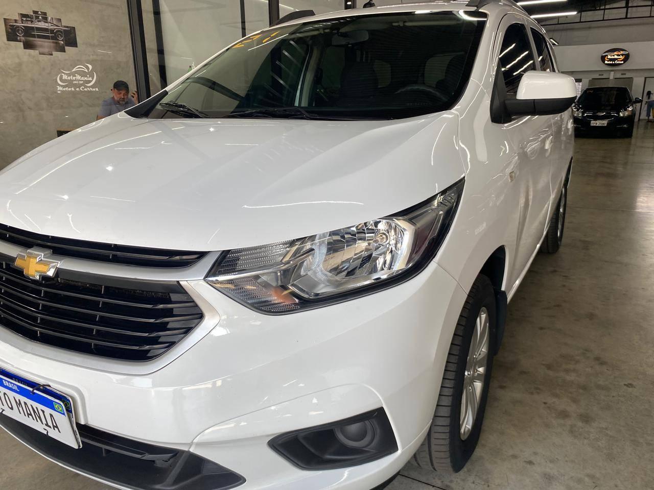 Foto numero 2 do veiculo Chevrolet Spin LT 1.8 8V Econo.Flex 5p Mec.  - Branca - 2021/2022