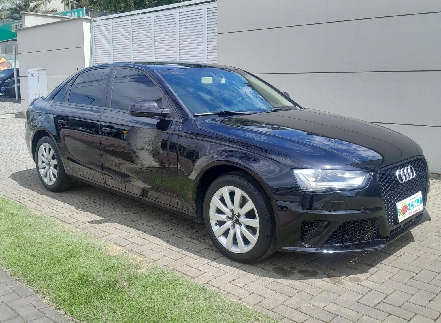 Foto numero 2 do veiculo Audi A4 2.0 16V TFSI 183/180cv Multitronic - Preta - 2014/2014