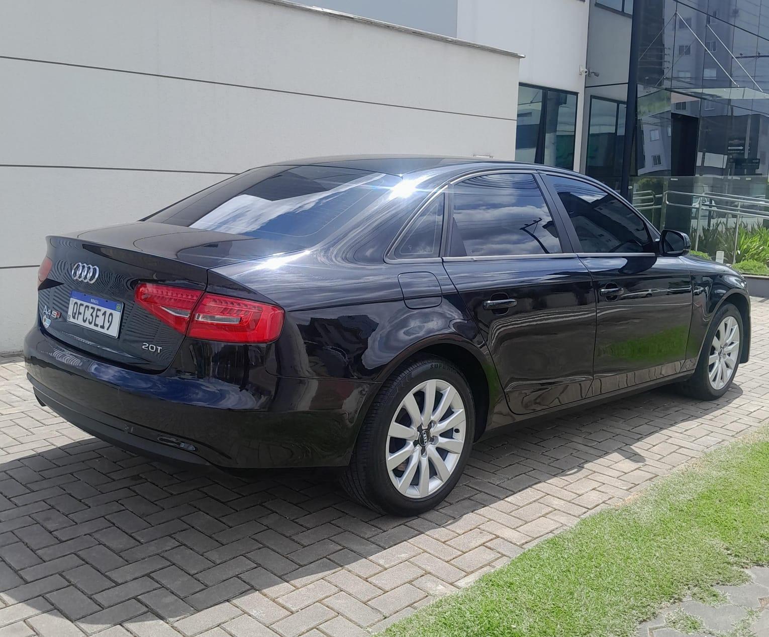 Foto numero 4 do veiculo Audi A4 2.0 16V TFSI 183/180cv Multitronic - Preta - 2014/2014