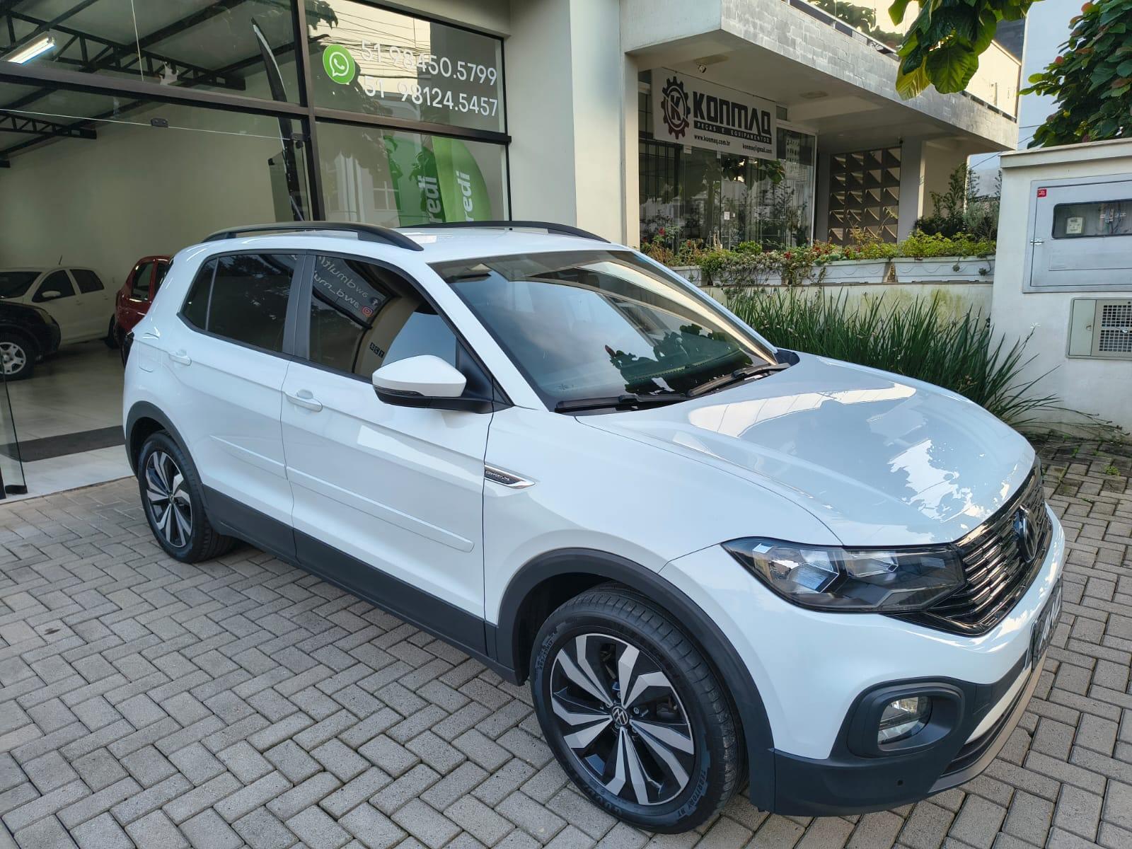 Foto numero 2 do veiculo Volkswagen T-Cross Comfor. 200 TSI 1.0 Flex 5p Aut.  - Branca - 2024/2024