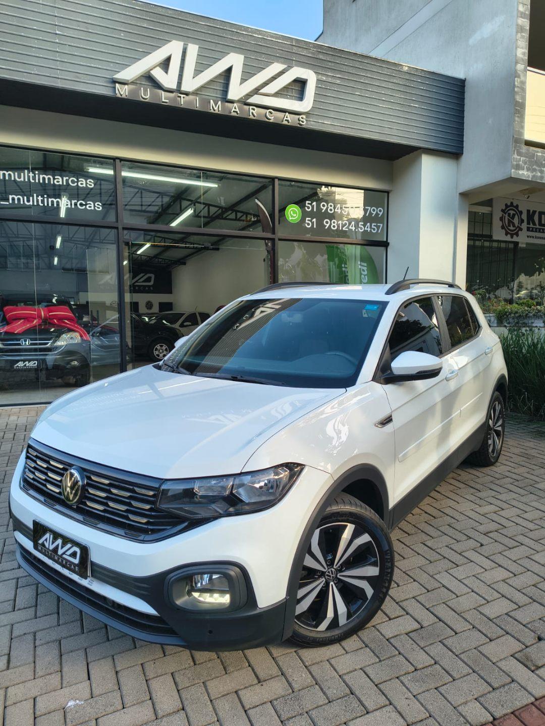 Foto numero 1 do veiculo Volkswagen T-Cross Comfor. 200 TSI 1.0 Flex 5p Aut.  - Branca - 2024/2024