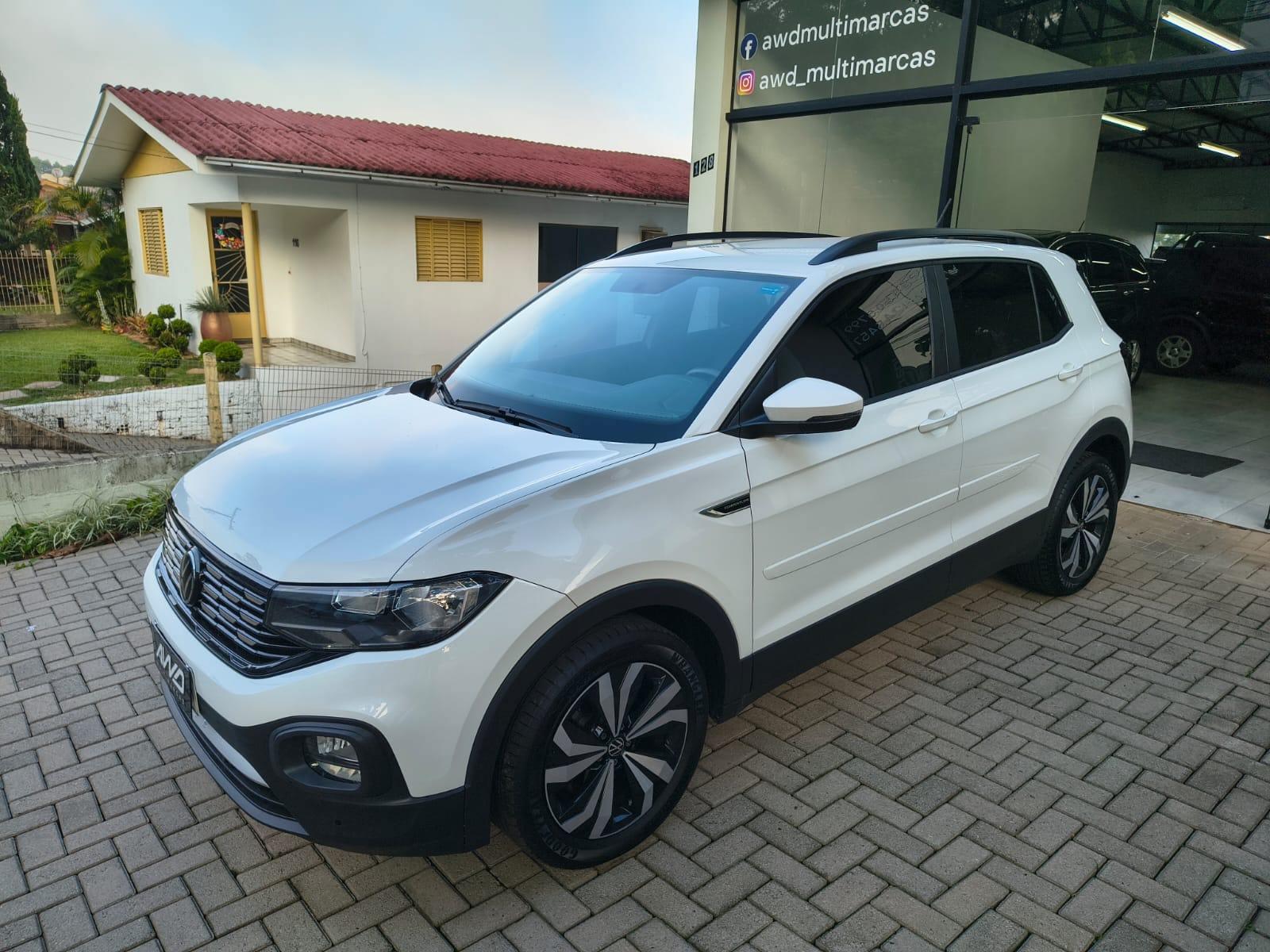 Foto numero 4 do veiculo Volkswagen T-Cross Comfor. 200 TSI 1.0 Flex 5p Aut.  - Branca - 2024/2024