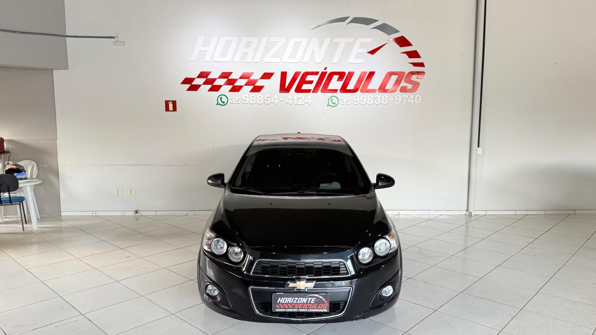 Foto numero 7 do veiculo Chevrolet Sonic HB LT 1.6 16V FlexPower 5p Aut.  - Preta - 2013/2014