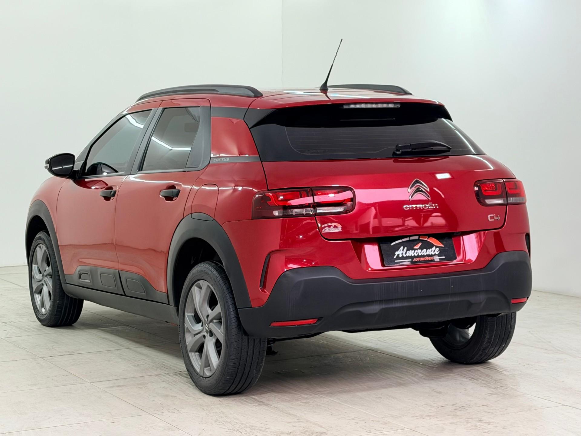 Foto numero 11 do veiculo Citroën C4 CACTUS FEEL 1.6 16V Flex Aut.  - Vermelha - 2022/2023