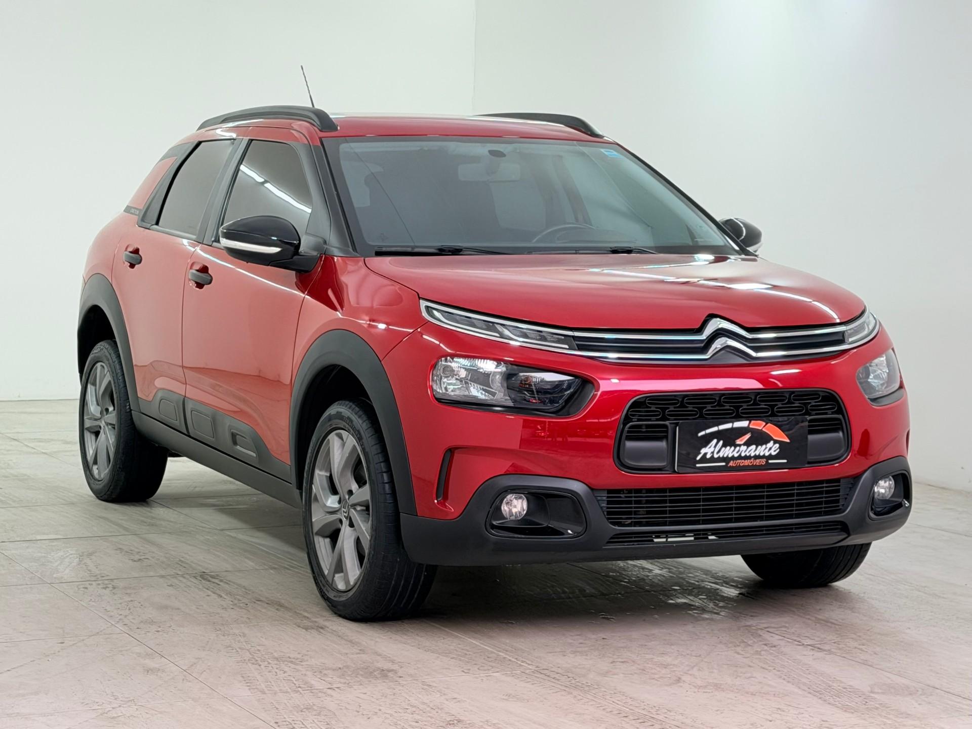 Foto numero 2 do veiculo Citroën C4 CACTUS FEEL 1.6 16V Flex Aut.  - Vermelha - 2022/2023