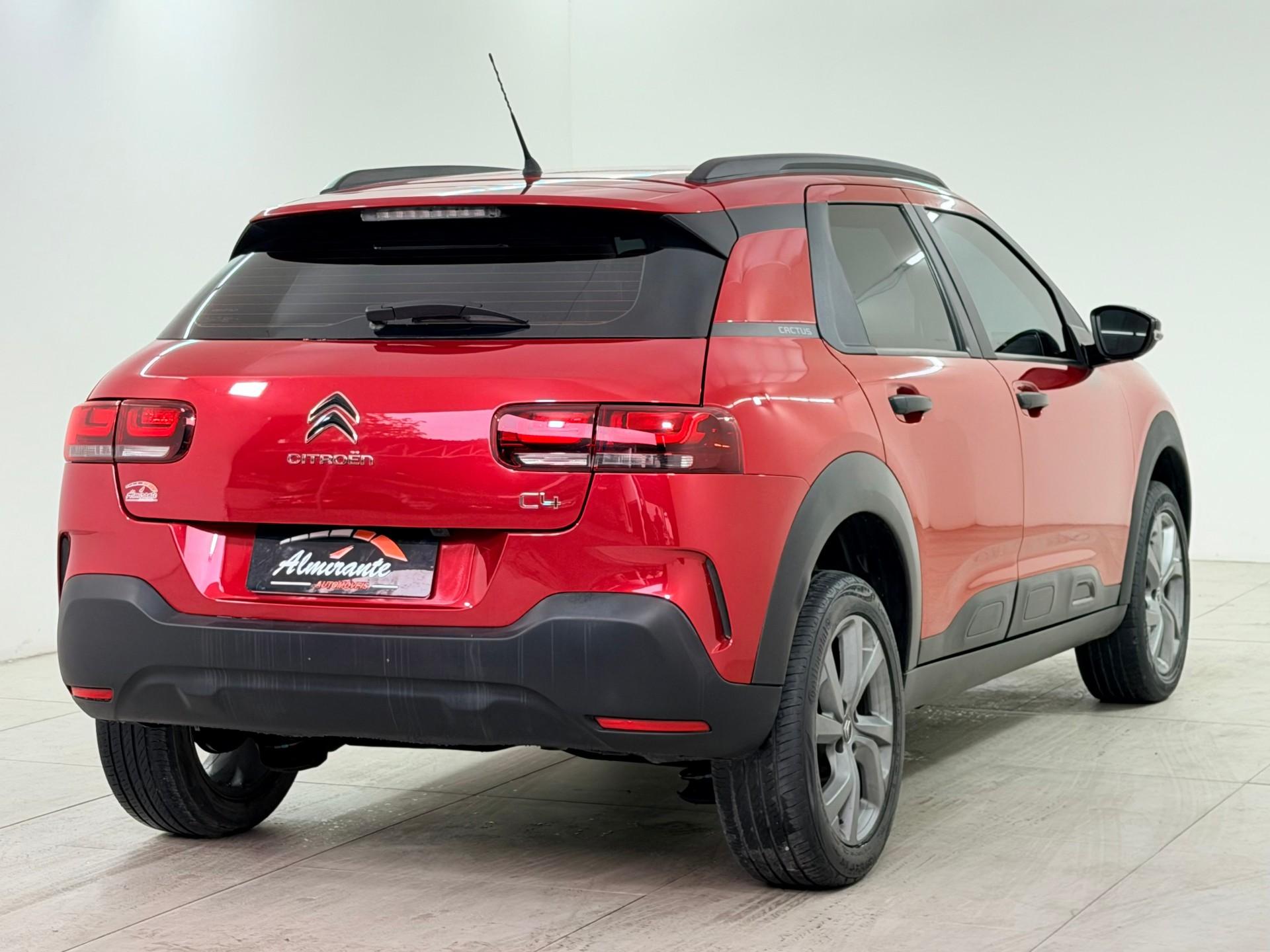 Foto numero 13 do veiculo Citroën C4 CACTUS FEEL 1.6 16V Flex Aut.  - Vermelha - 2022/2023