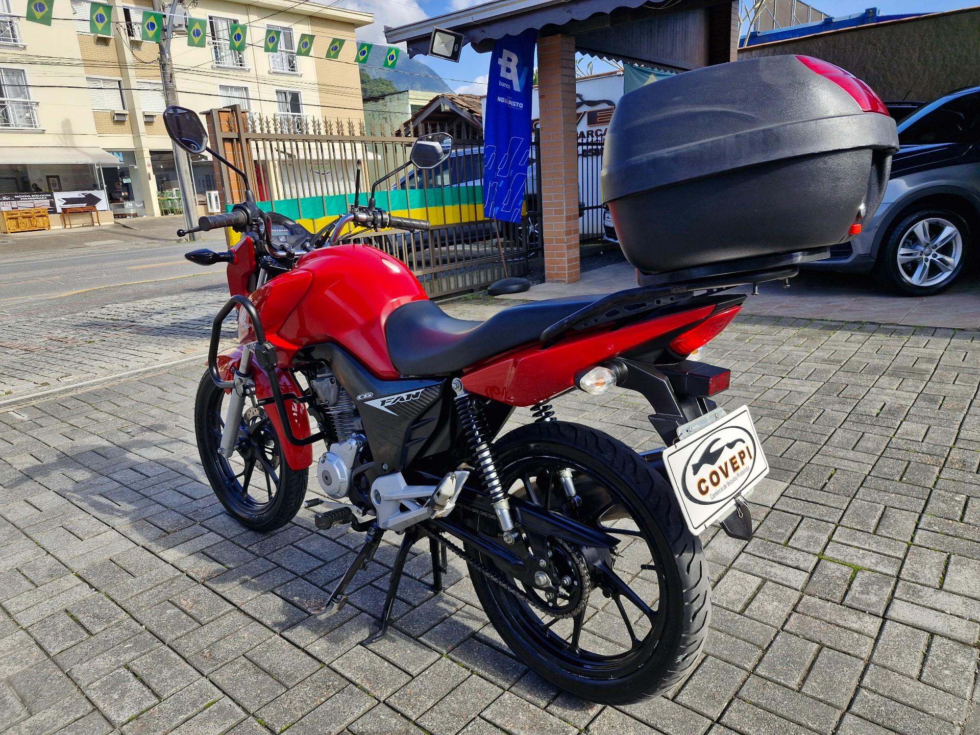 Foto numero 4 do veiculo Honda CG-160 FAN Flex  - Vermelha - 2019/2020