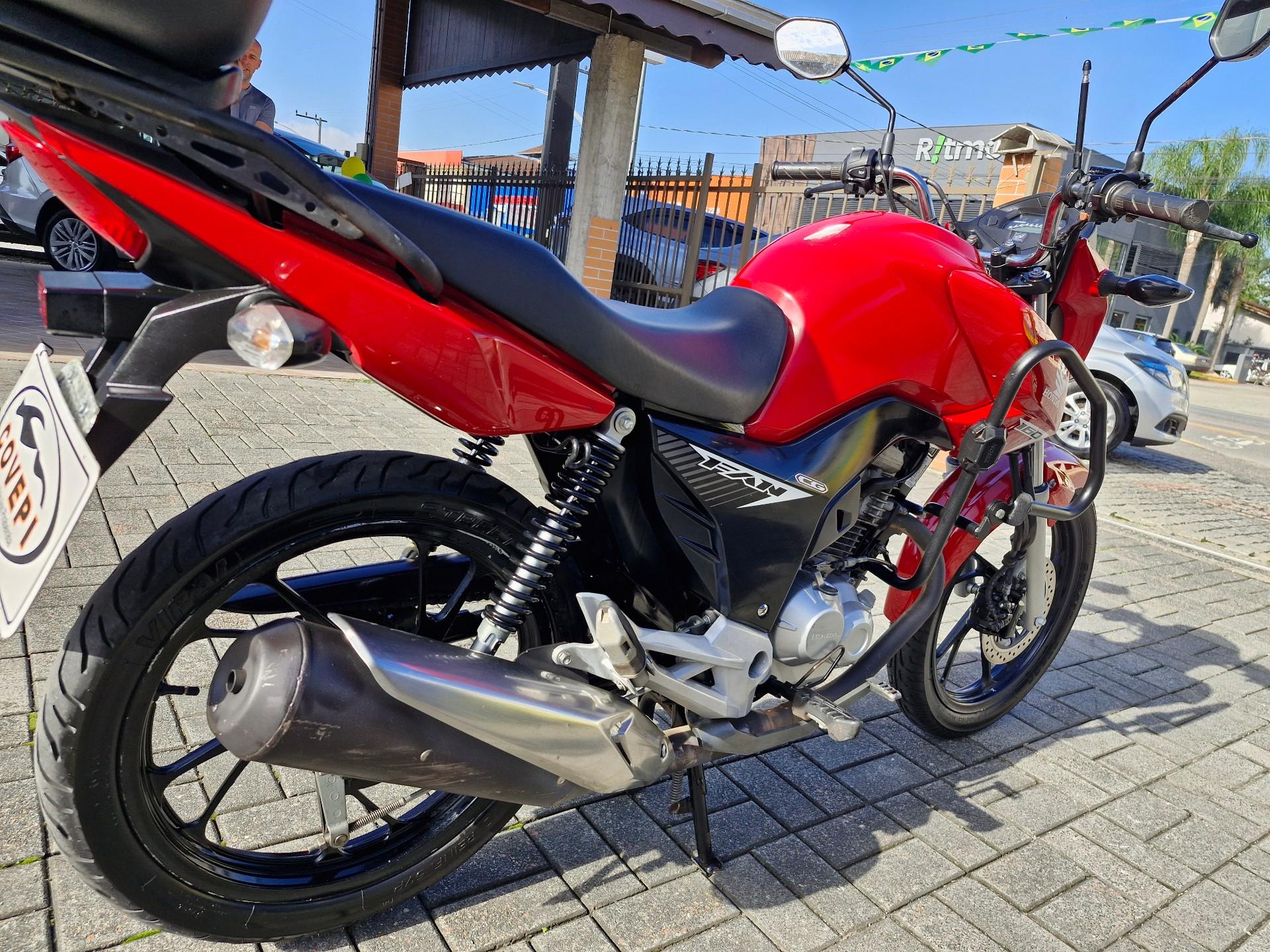Foto numero 11 do veiculo Honda CG-160 FAN Flex  - Vermelha - 2019/2020