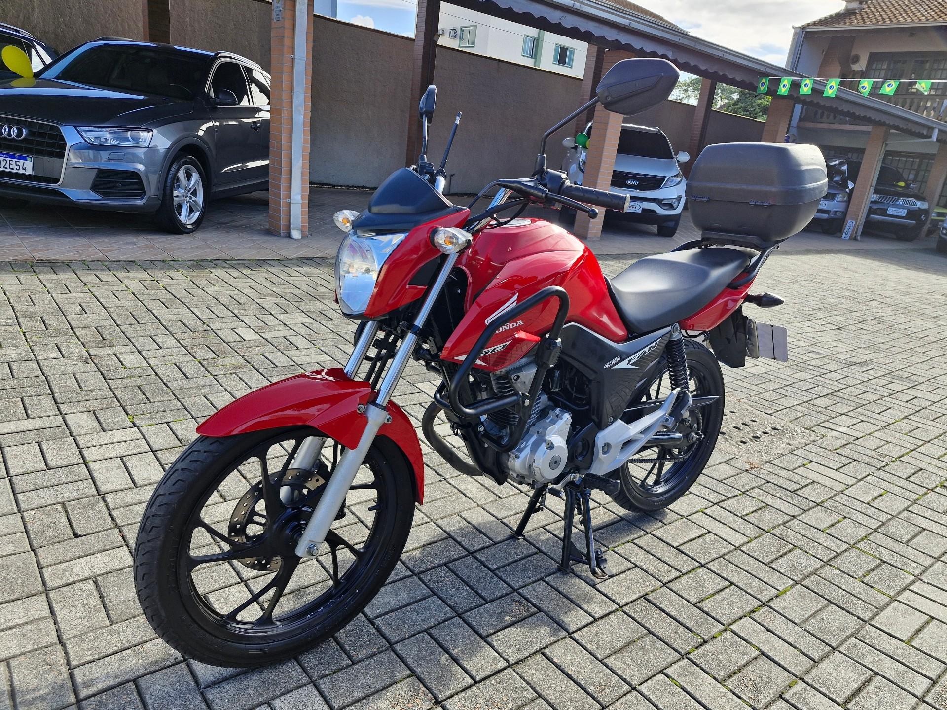 Foto numero 1 do veiculo Honda CG-160 FAN Flex  - Vermelha - 2019/2020
