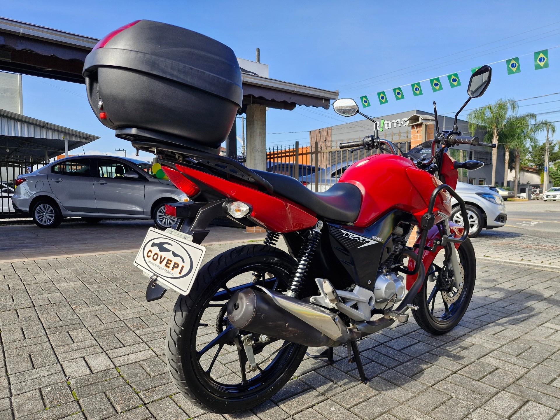 Foto numero 3 do veiculo Honda CG-160 FAN Flex  - Vermelha - 2019/2020