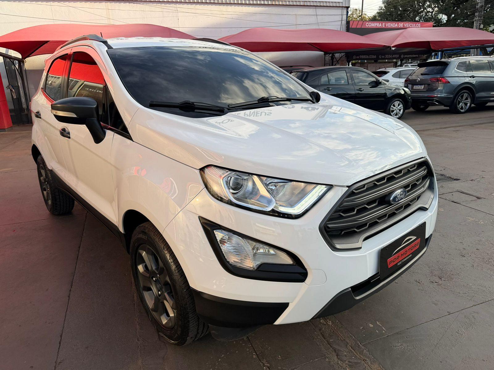 Foto numero 1 do veiculo Ford EcoSport Freestyle 1.5 aut 2020 - Branca - 2019/2020