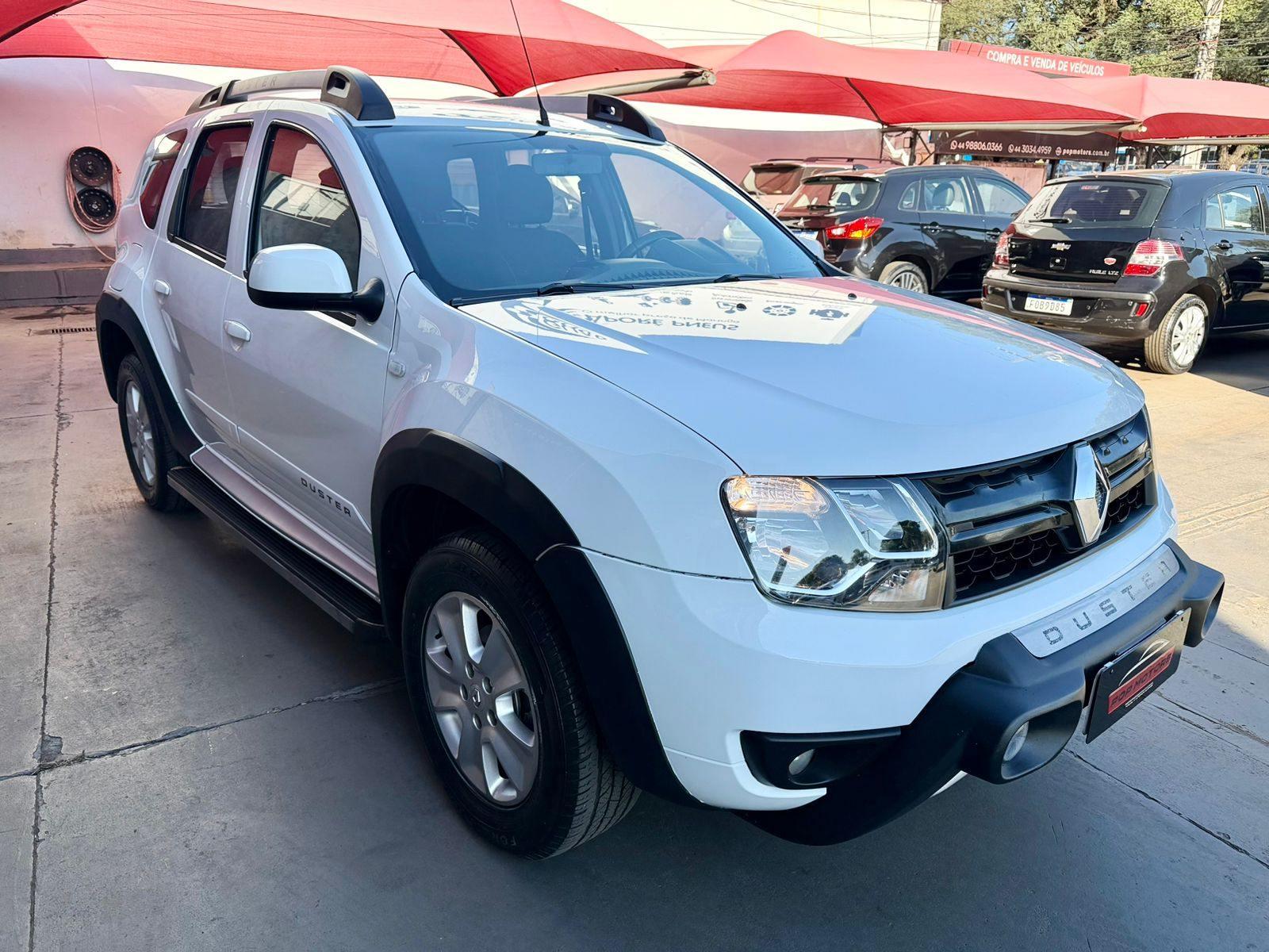 Foto numero 1 do veiculo Renault Duster Dynamique 1.6 Flex 16V Mec.  - Branca - 2015/2016