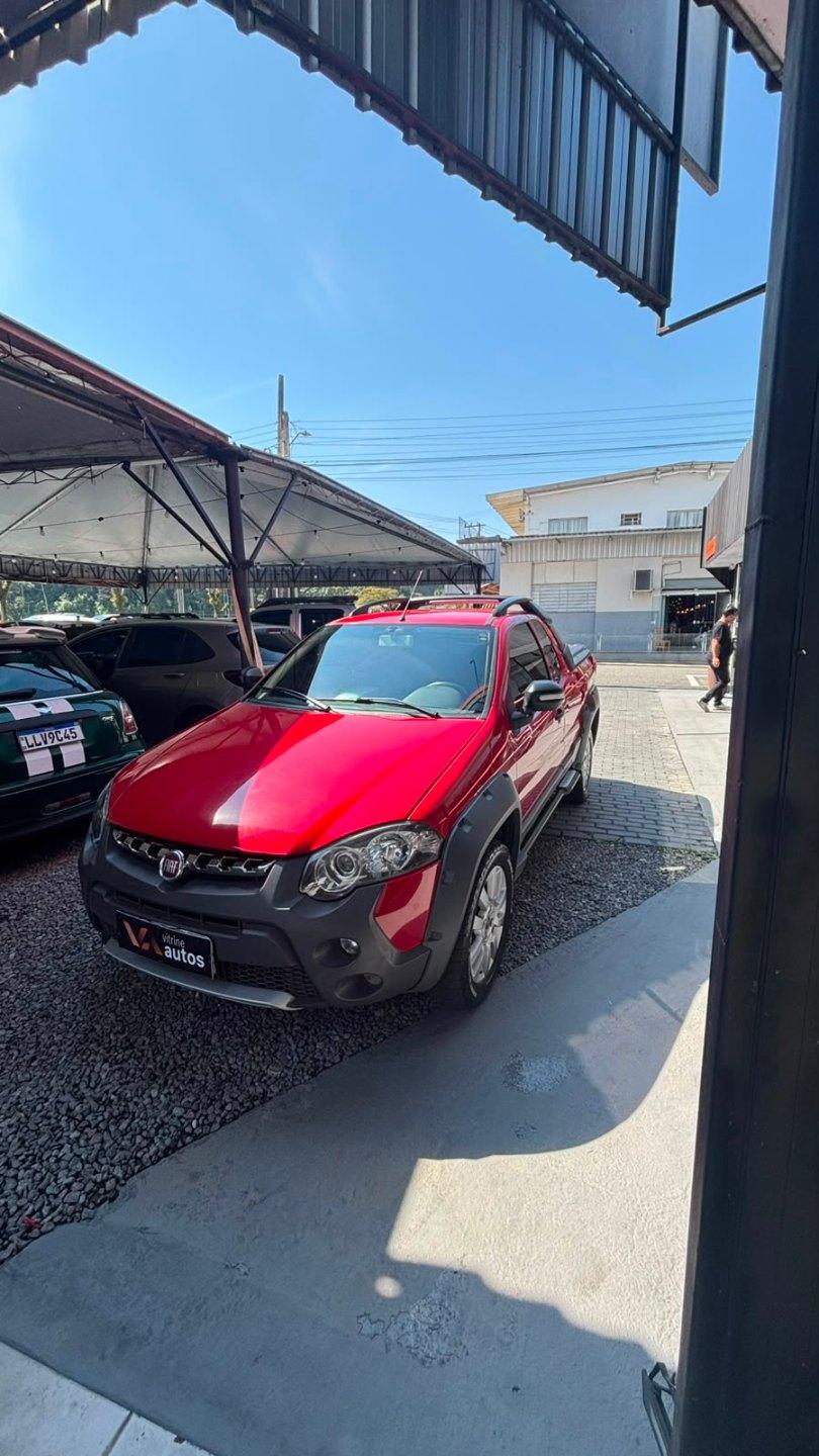 Foto numero 2 do veiculo Fiat Strada ADVENT FLEX - Vermelha - 2014/2014