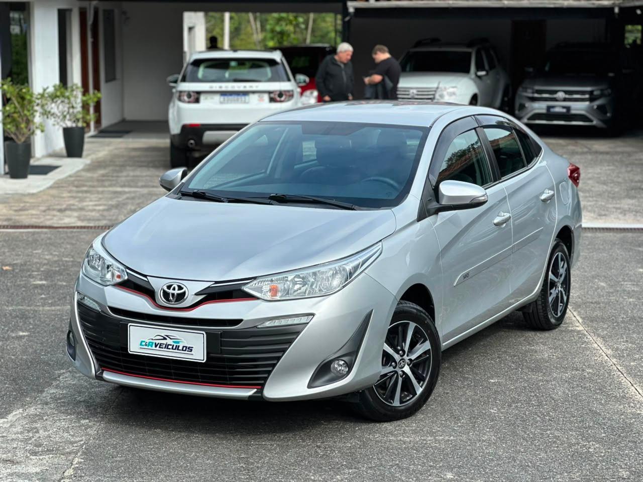 Foto numero 1 do veiculo Toyota Yaris XS Sedan 1.5 Flex 16V 4p Aut.  - Prata - 2019/2019