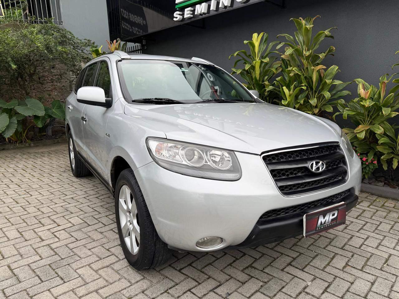 Foto numero 2 do veiculo Hyundai Santa Fe GLS 2.7 V6 4x4TipTronic  - Prata - 2007/2008