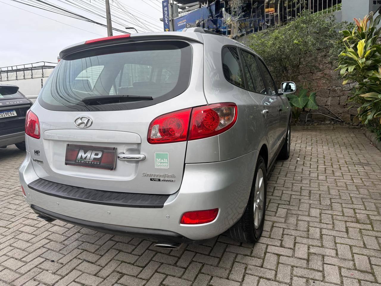 Foto numero 11 do veiculo Hyundai Santa Fe GLS 2.7 V6 4x4TipTronic  - Prata - 2007/2008