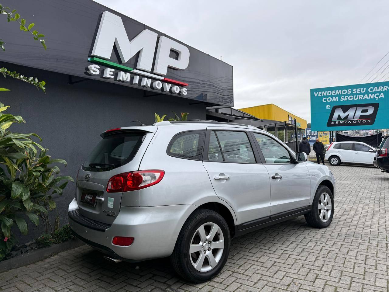 Foto numero 12 do veiculo Hyundai Santa Fe GLS 2.7 V6 4x4TipTronic  - Prata - 2007/2008