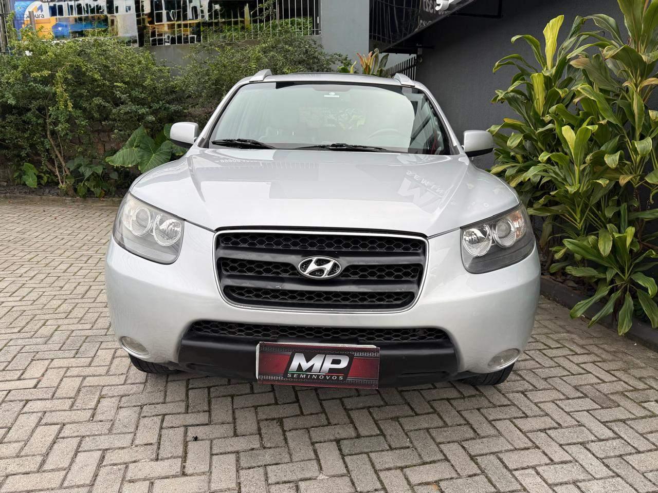 Foto numero 3 do veiculo Hyundai Santa Fe GLS 2.7 V6 4x4TipTronic  - Prata - 2007/2008