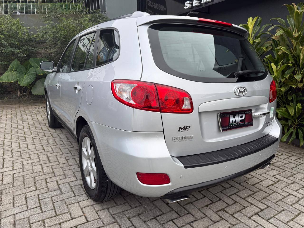 Foto numero 9 do veiculo Hyundai Santa Fe GLS 2.7 V6 4x4TipTronic  - Prata - 2007/2008
