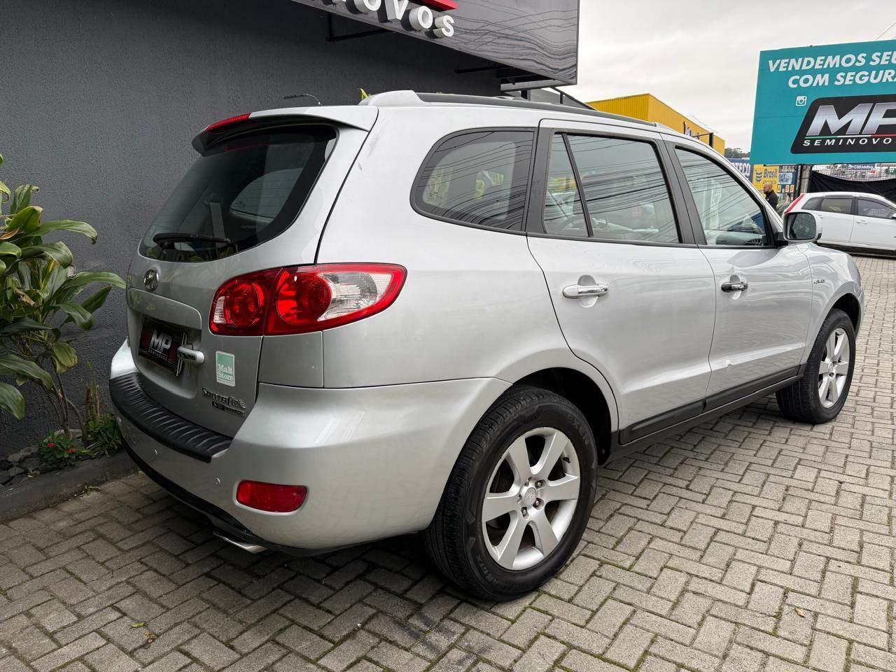 Foto numero 6 do veiculo Hyundai Santa Fe GLS 2.7 V6 4x4TipTronic  - Prata - 2007/2008