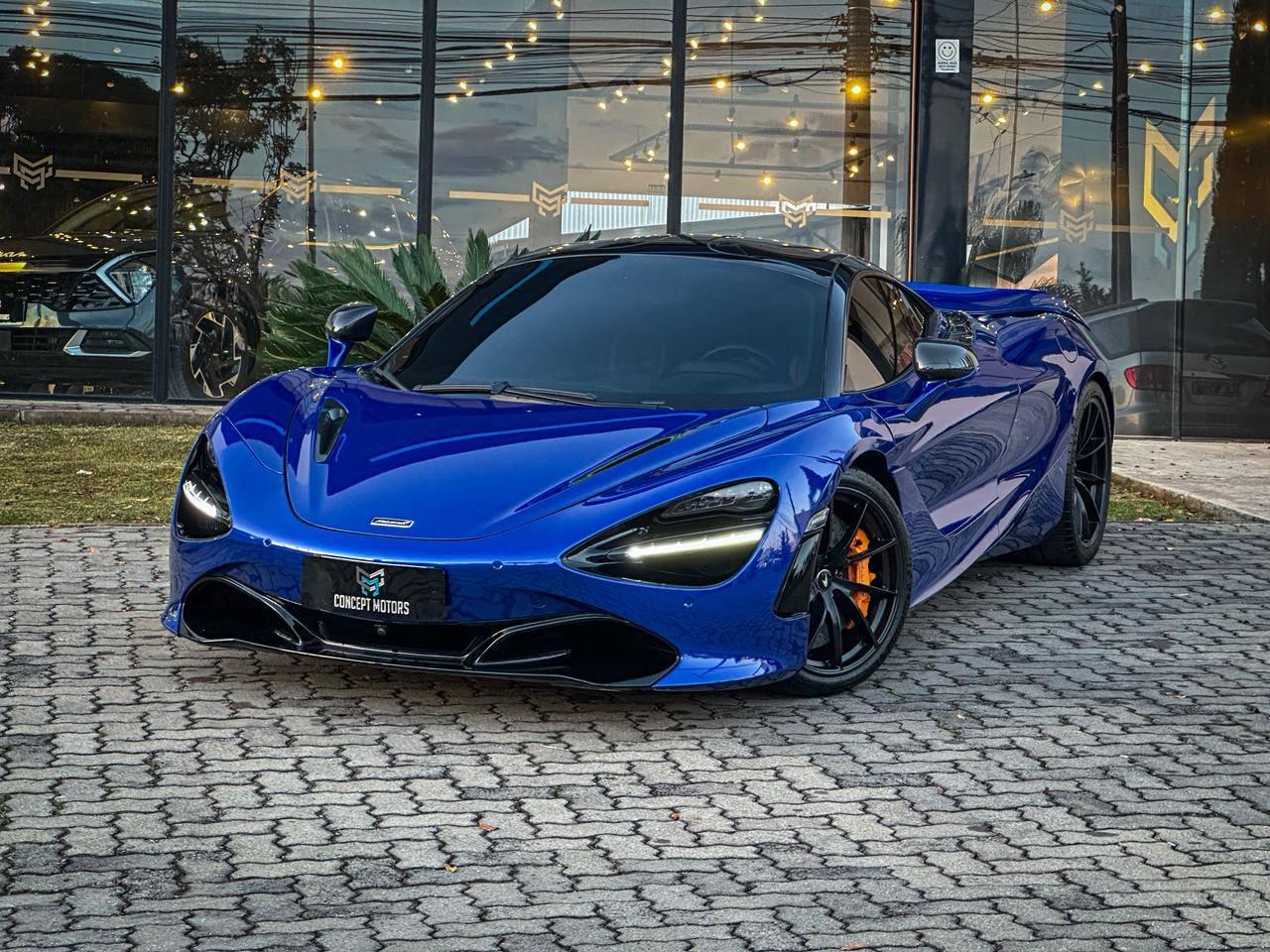 Foto numero 2 do veiculo Mclaren 720S Coupe 4.0 Bi-Turbo V8 2p  - Azul - 2018/2019