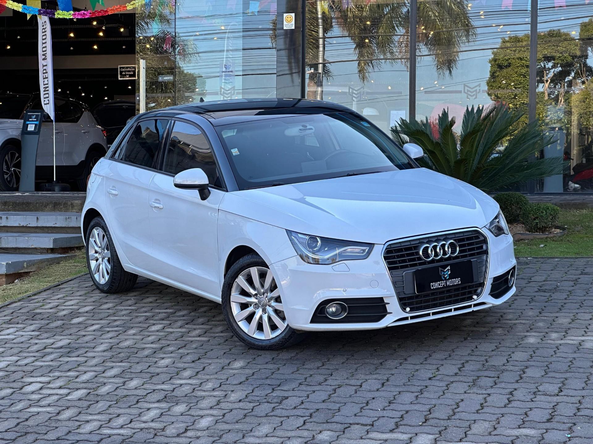 Foto numero 1 do veiculo Audi A1 Sportback 1.4 TFSI 5p S-tronic  - Branca - 2013/2014