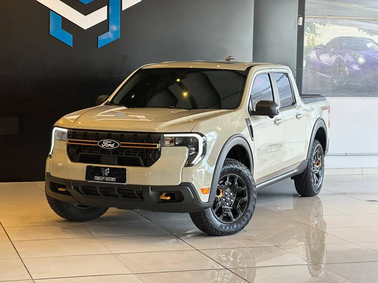 Foto numero 2 do veiculo Ford Maverick Tremor 2.0 EcoBoost 4WD Aut. - Branca - 2025/2025