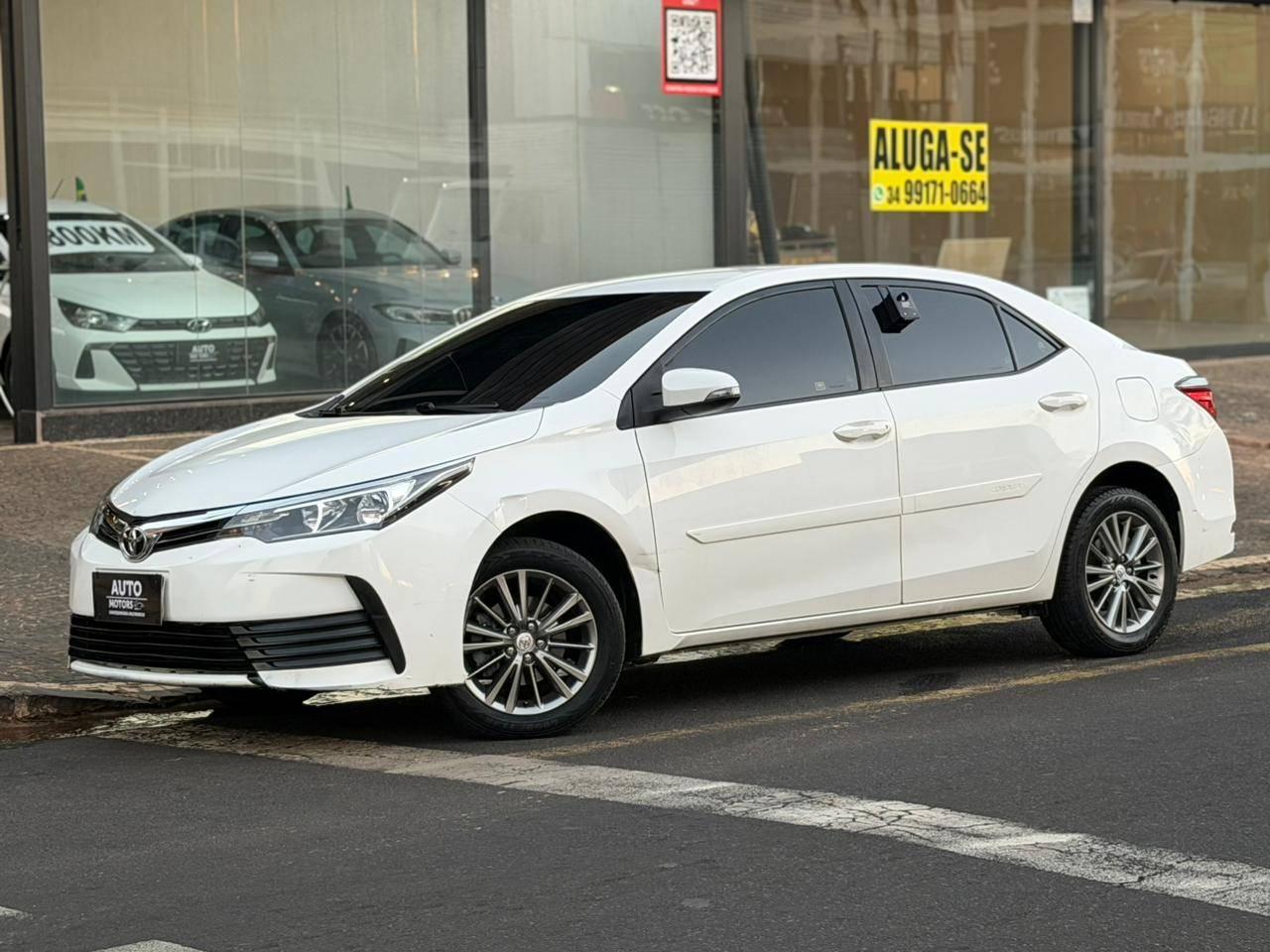 Foto numero 8 do veiculo Toyota Corolla GLi Upper 1.8 Flex 16V Aut.  - Branca - 2018/2019