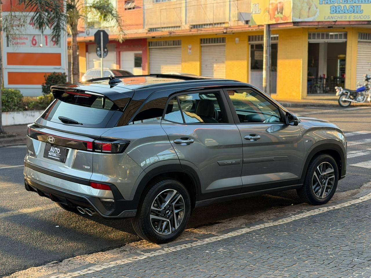 Foto numero 1 do veiculo Hyundai Creta N Line 1.0 TB 12V Flex Aut.  - Cinza - 2025/2026