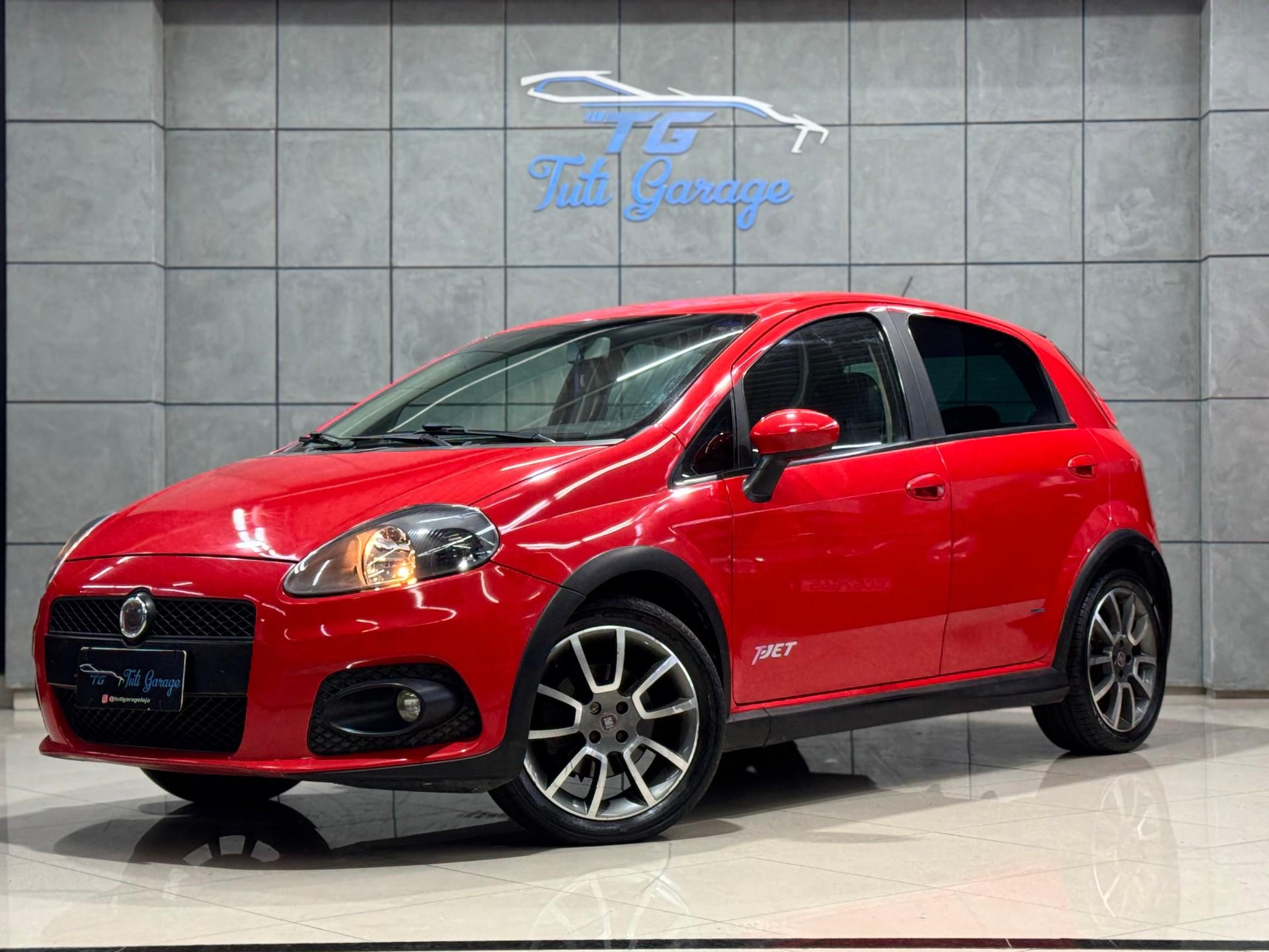 Foto numero 2 do veiculo Fiat Punto T-JET 1.4 16V Turbo 5p  - Vermelha - 2009/2010