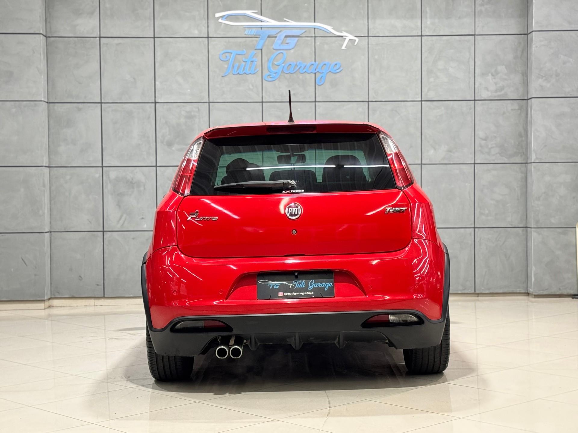 Foto numero 3 do veiculo Fiat Punto T-JET 1.4 16V Turbo 5p  - Vermelha - 2009/2010