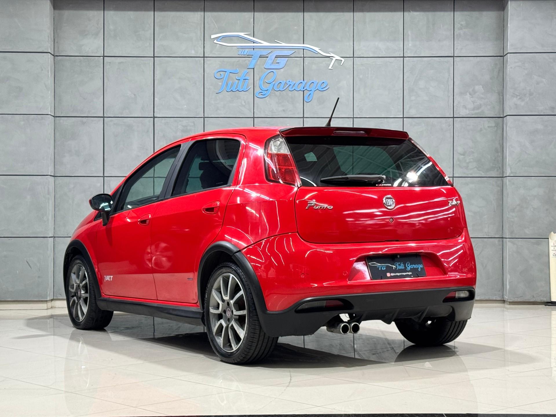 Foto numero 9 do veiculo Fiat Punto T-JET 1.4 16V Turbo 5p  - Vermelha - 2009/2010