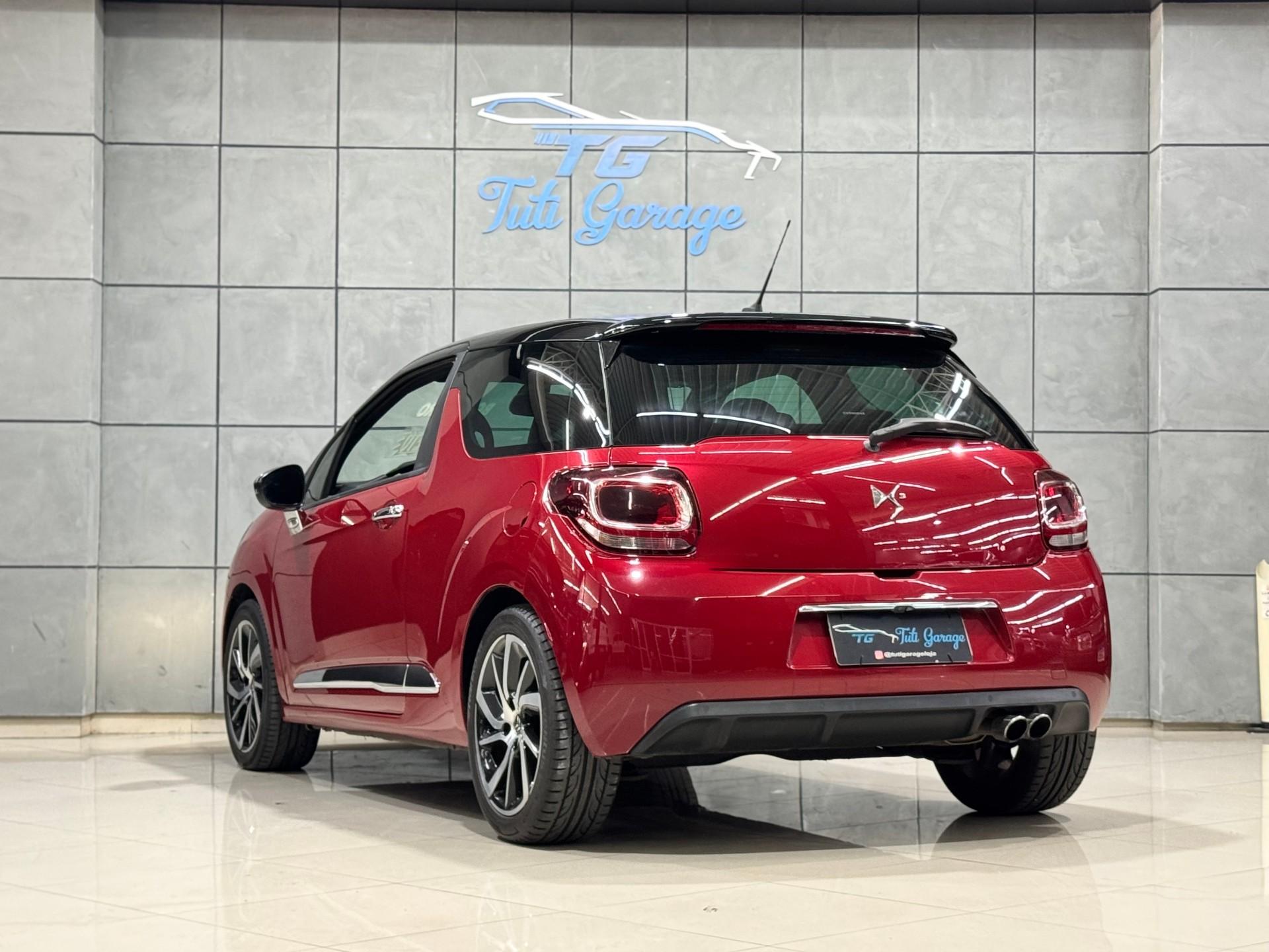 Foto numero 5 do veiculo Citroën DS3 Sport Chic 1.6 TB 16V 3p Mec.  - Vermelha - 2015/2016