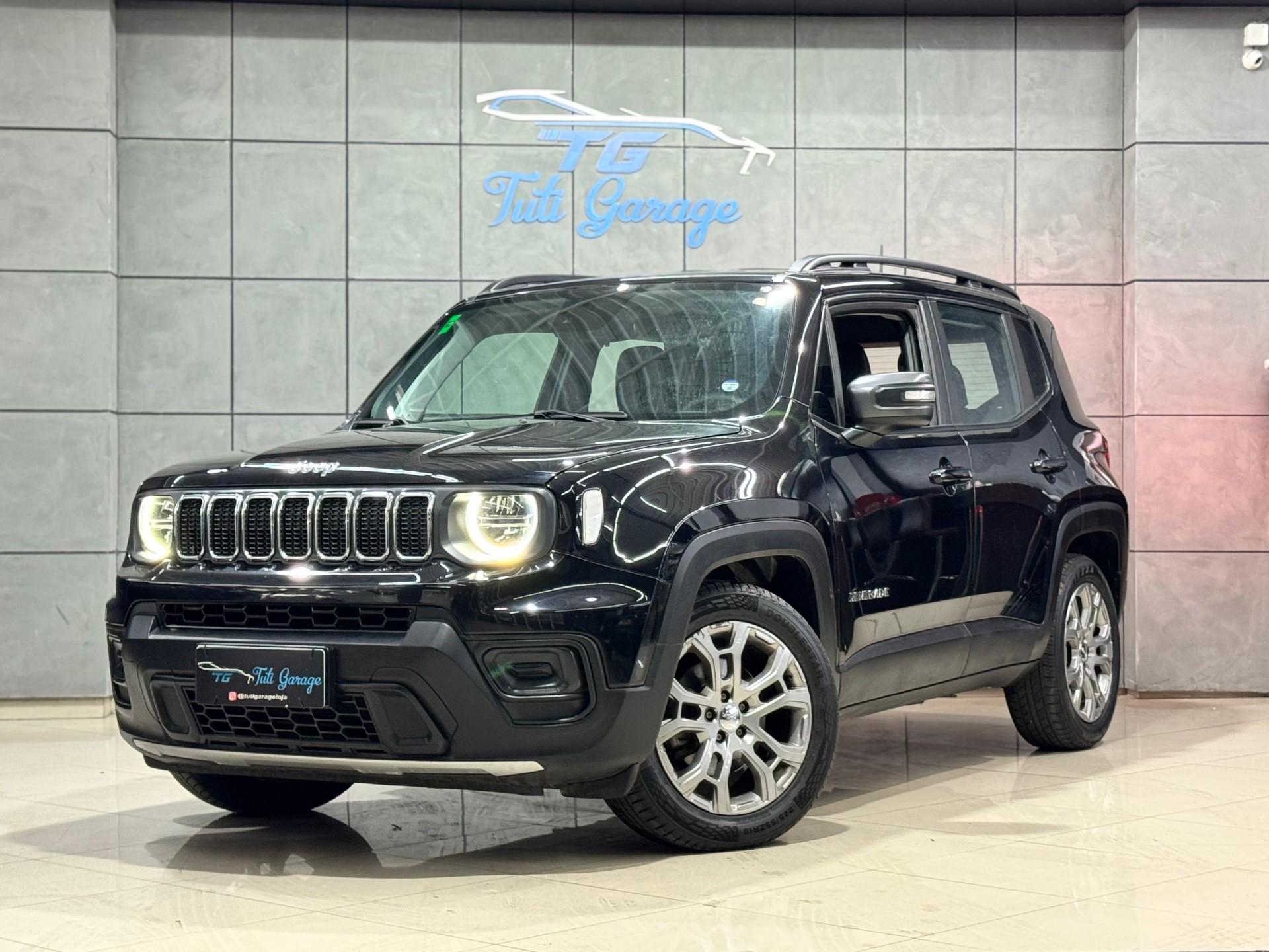 Foto numero 2 do veiculo Jeep Renegade Long. T270 1.3 TB 4x2 Flex Aut.  - Preta - 2024/2025