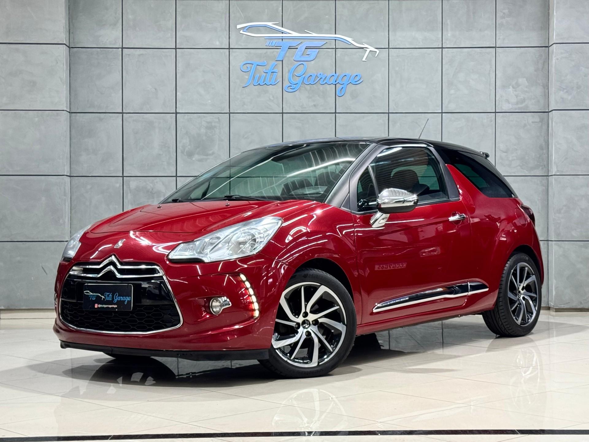 Foto numero 2 do veiculo Citroën DS3 Sport Chic 1.6 TB 16V 3p Mec.  - Vermelha - 2015/2016