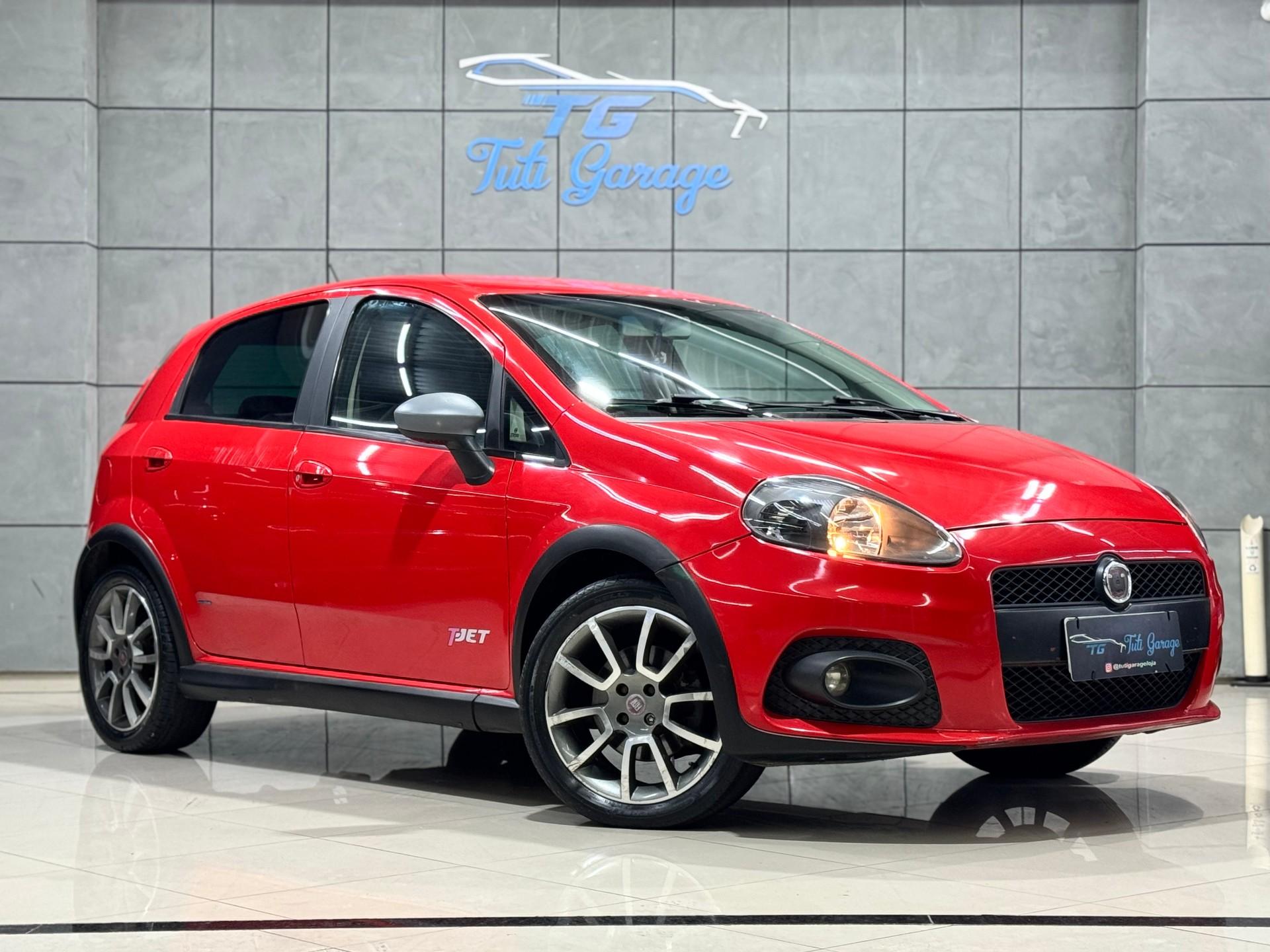 Foto numero 1 do veiculo Fiat Punto T-JET 1.4 16V Turbo 5p  - Vermelha - 2009/2010