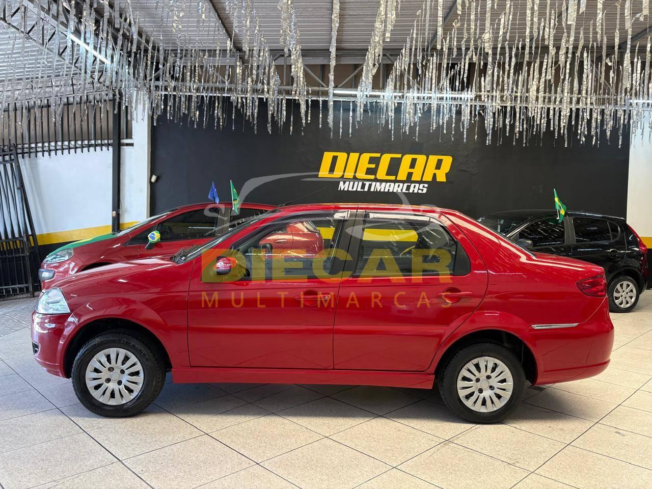 Foto numero 8 do veiculo Fiat Siena EL FLEX - Vermelha - 2009/2010