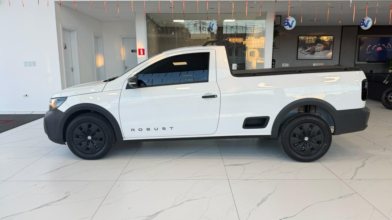 Foto numero 5 do veiculo Volkswagen Saveiro Robust 1.6 Total Flex 16V  - Branca - 2024/2025