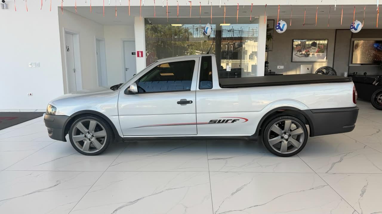 Foto numero 3 do veiculo Volkswagen Saveiro SURF 1.6 Mi Total Flex 2p  - Prata - 2008/2009
