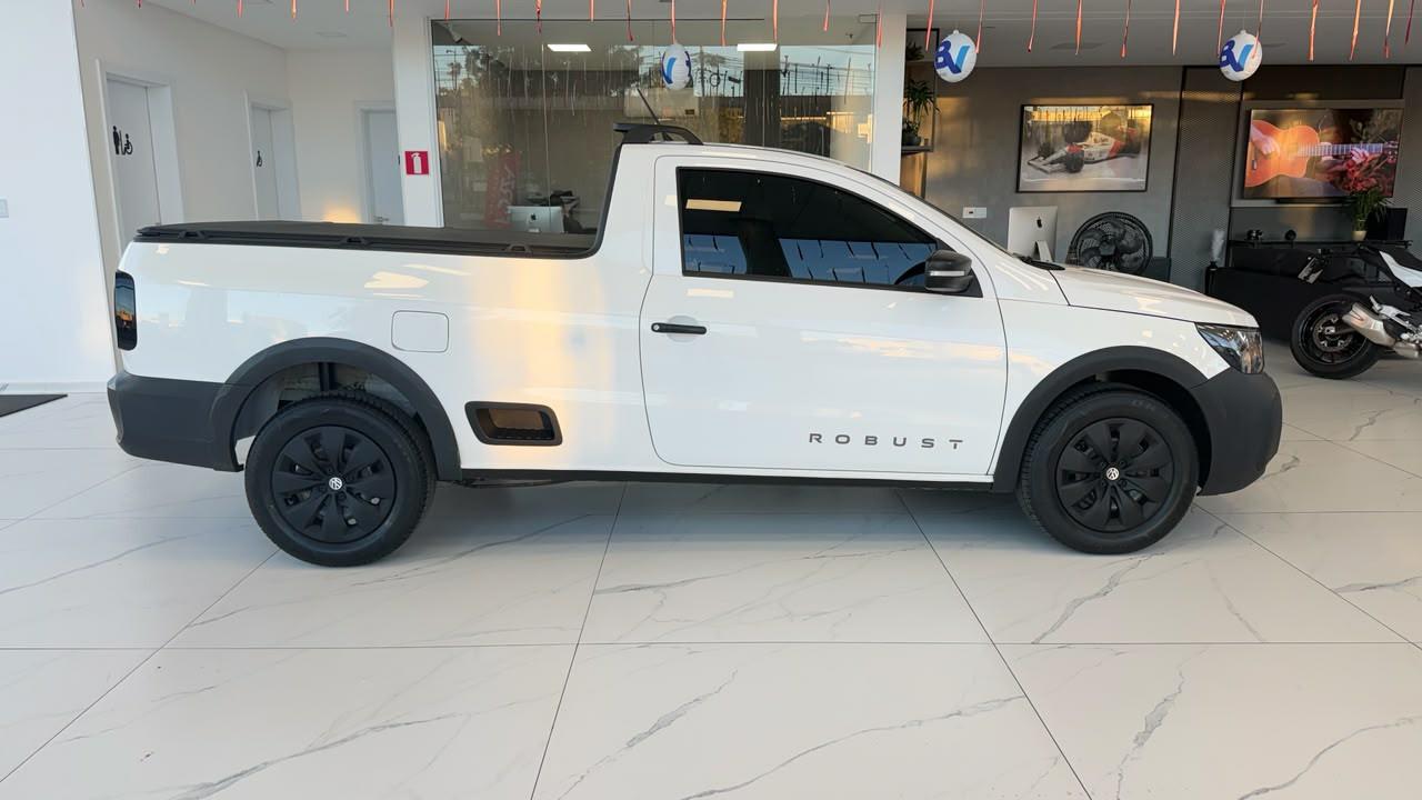 Foto numero 6 do veiculo Volkswagen Saveiro Robust 1.6 Total Flex 16V  - Branca - 2024/2025