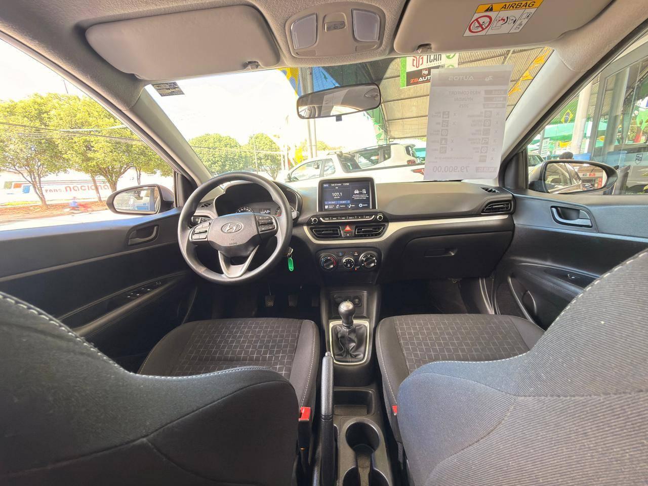 Foto numero 6 do veiculo Hyundai HB20 10M COMFORT - Prata - 2024/2025