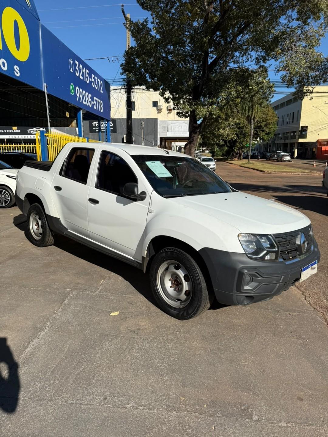 Foto numero 2 do veiculo Renault Duster Oroch OROCH Pro 1.6 Flex 16V Mec. - Branca - 2022/2023