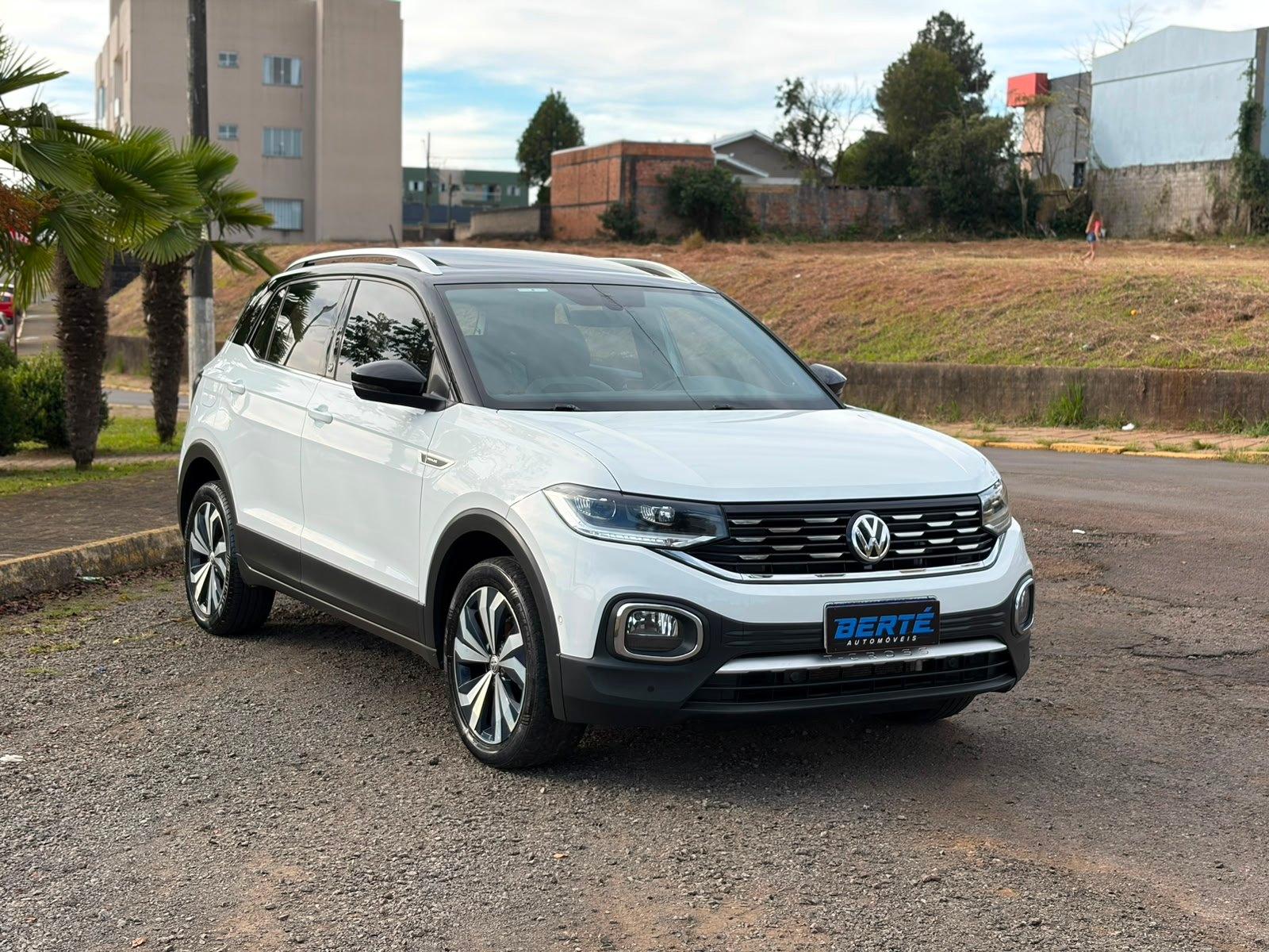 Foto numero 2 do veiculo Volkswagen T-Cross Hig. 250 TSI 1.4 Flex Aut - Branca - 2019/2020