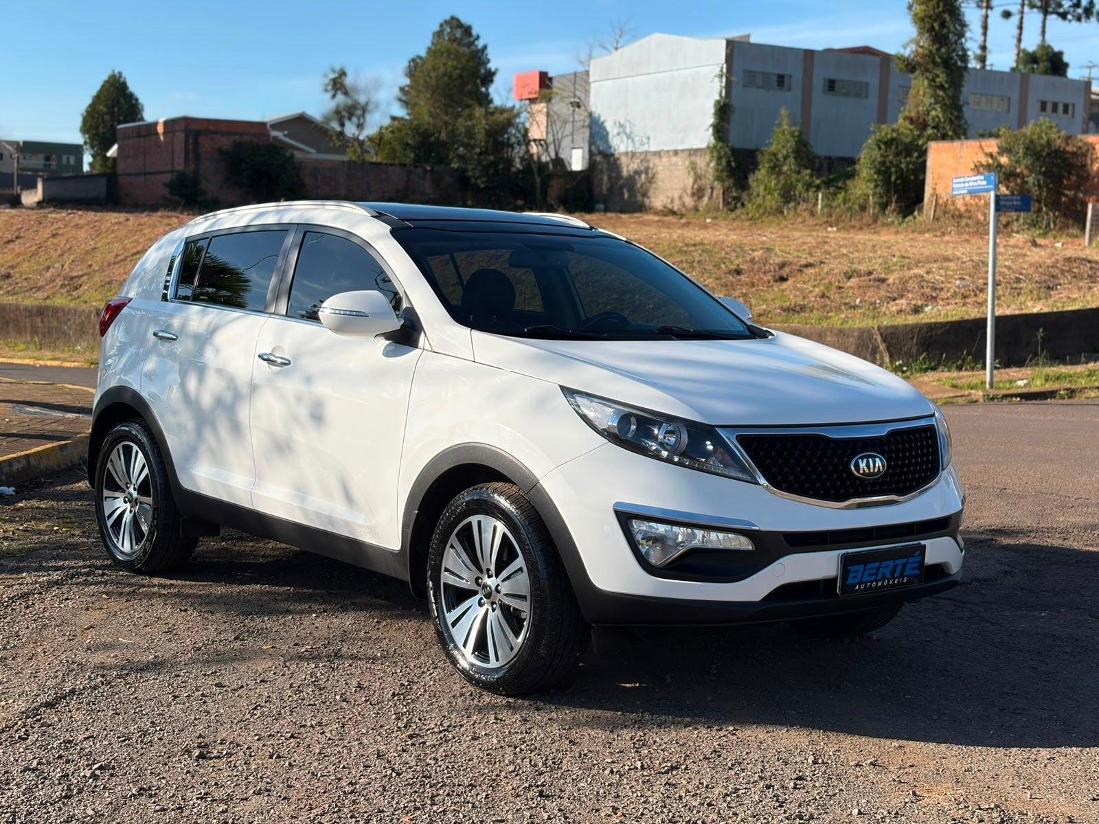 Foto numero 2 do veiculo Kia Sportage EX 2.0 Flex Aut. - Branca - 2015/2016