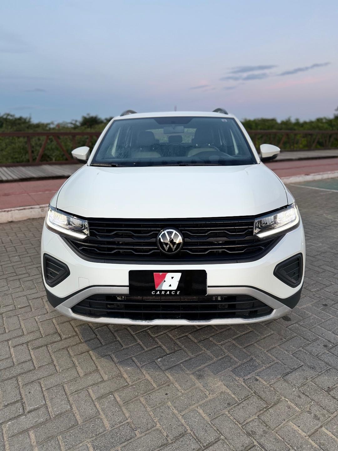 Foto numero 1 do veiculo Volkswagen T-Cross Comfor. 200 TSI 1.0 Flex 5p Aut.  - Branca - 2024/2025