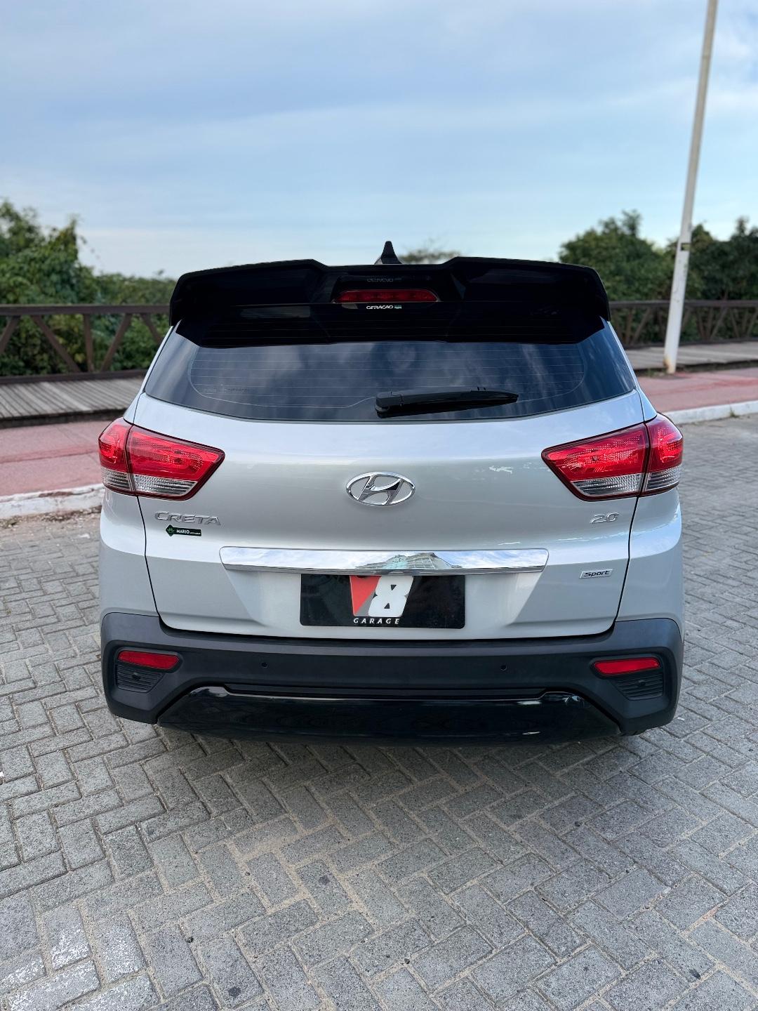 Foto numero 6 do veiculo Hyundai Creta Sport 2.0 16V Flex Aut.  - Prata - 2018/2018
