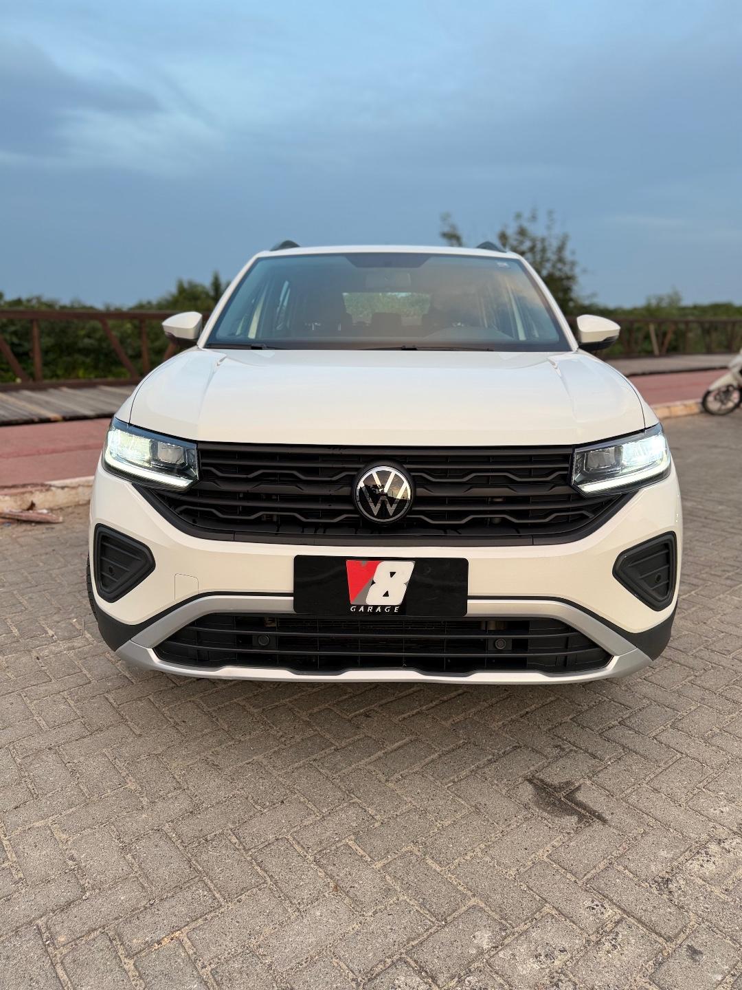 Foto numero 1 do veiculo Volkswagen T-Cross 200 TSI 1.0  Flex 12V 5p Aut.  - Branca - 2024/2025